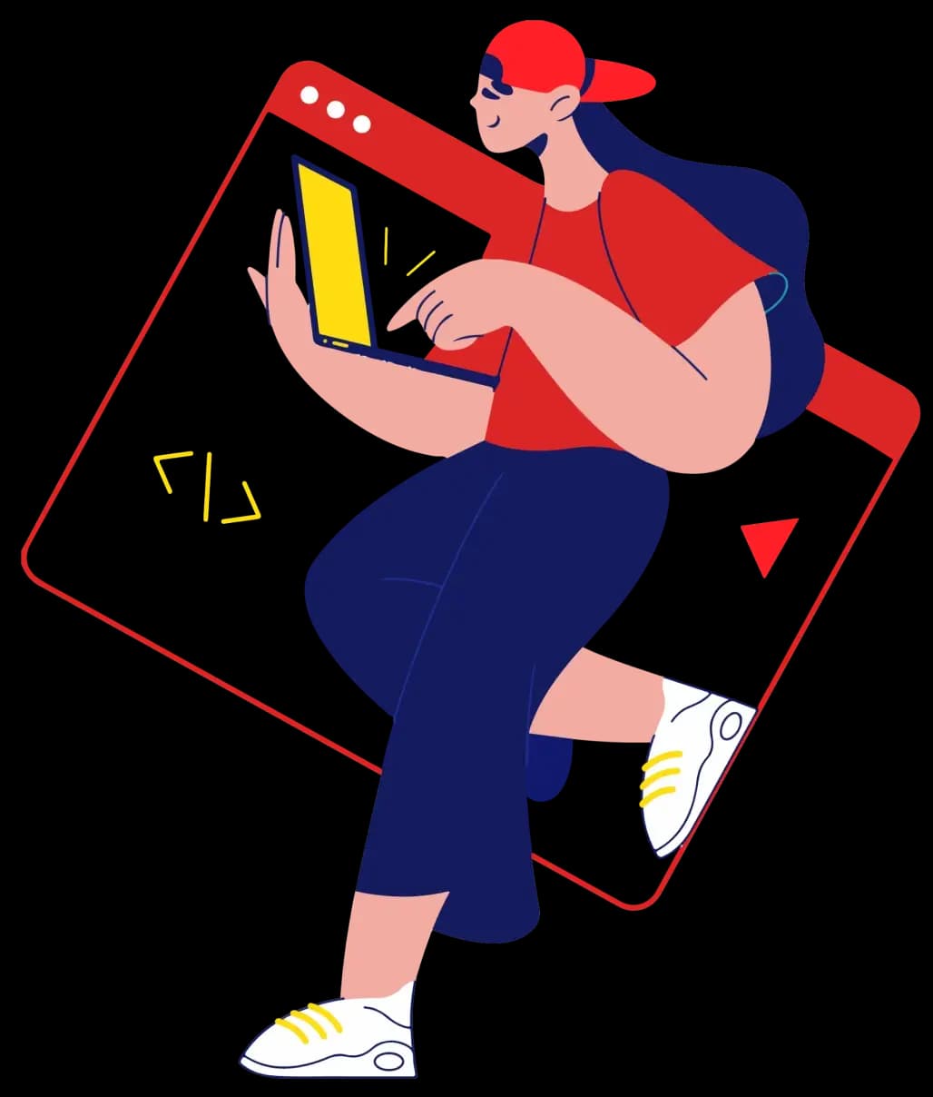 Visual representation of our work process